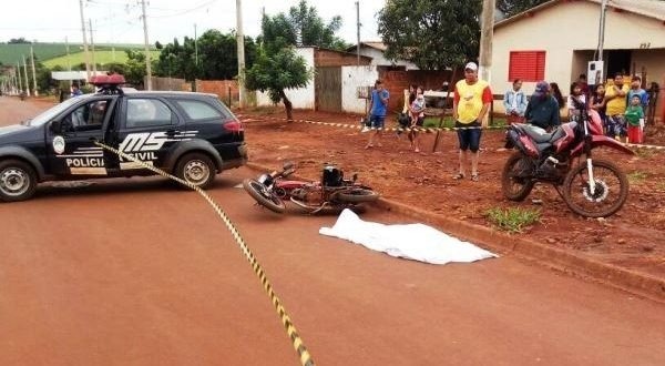 Cena de crime foi isolada pela polícia - Crédito: (Porã News)

 
