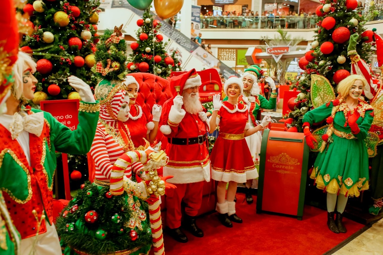 Últimos dias do Papai Noel no Shopping Campo Grande Últimos dias do Papai Noel no Shopping Campo Grande