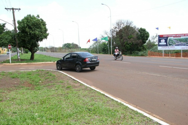 População cobra solução para via trágica após acidente com vereador Local onde ocorreu acidente até possui sinalização, mas condutor encontra problemas (Foto: Marcos Ermínio)