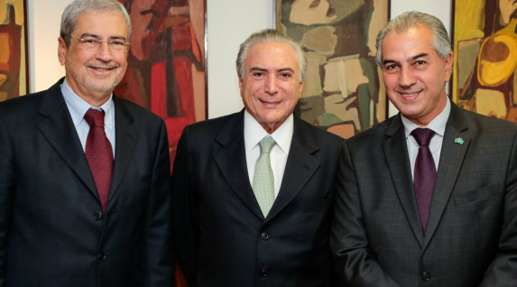 Reinaldo se reúne com Michel Temer e relata impacto da queda do ICMS do gás
