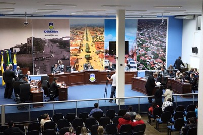 Câmara antecipa sessão com visita de ministro da educação a Dourados A sessão será realizada às 13h no plenário da Casa / Foto: Thiago Morais