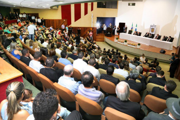 Foto: Victor Chileno  ALMS
Solenidade marcou comemorações do Dia do Servidor Penitenciário