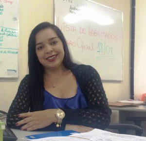 Laura, que estuda Serviço Social. Foto: Arquivo pessoal