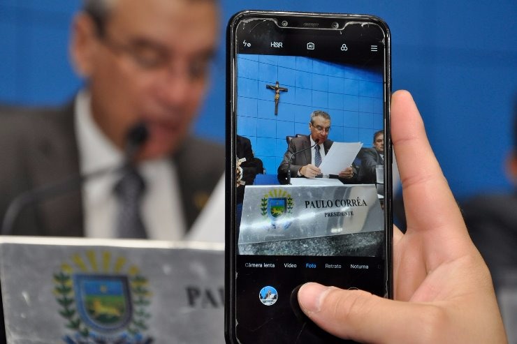 Presidente destaca, em sua gestão, práticas sustentáveis e diálogo com os Poderes Foto: Luciana Nassar