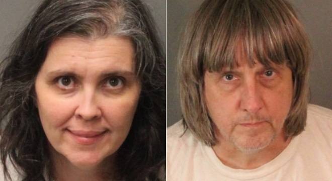 Louise Anna Turpin e David Allen Turpin foram presos por tortura
Divulgação/Departamento de Polícia de Riverside