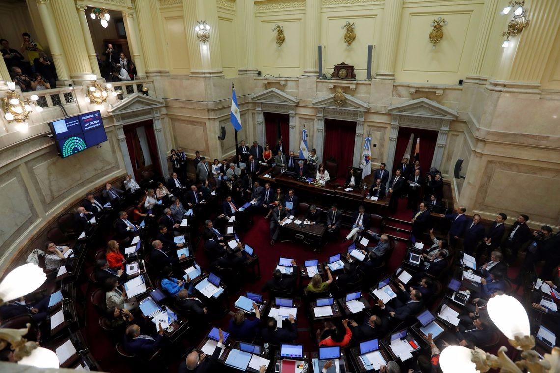 Senado argentino aprova lei de emergência econômica REUTERS/Agustin Marcarian/Direitos Reservados