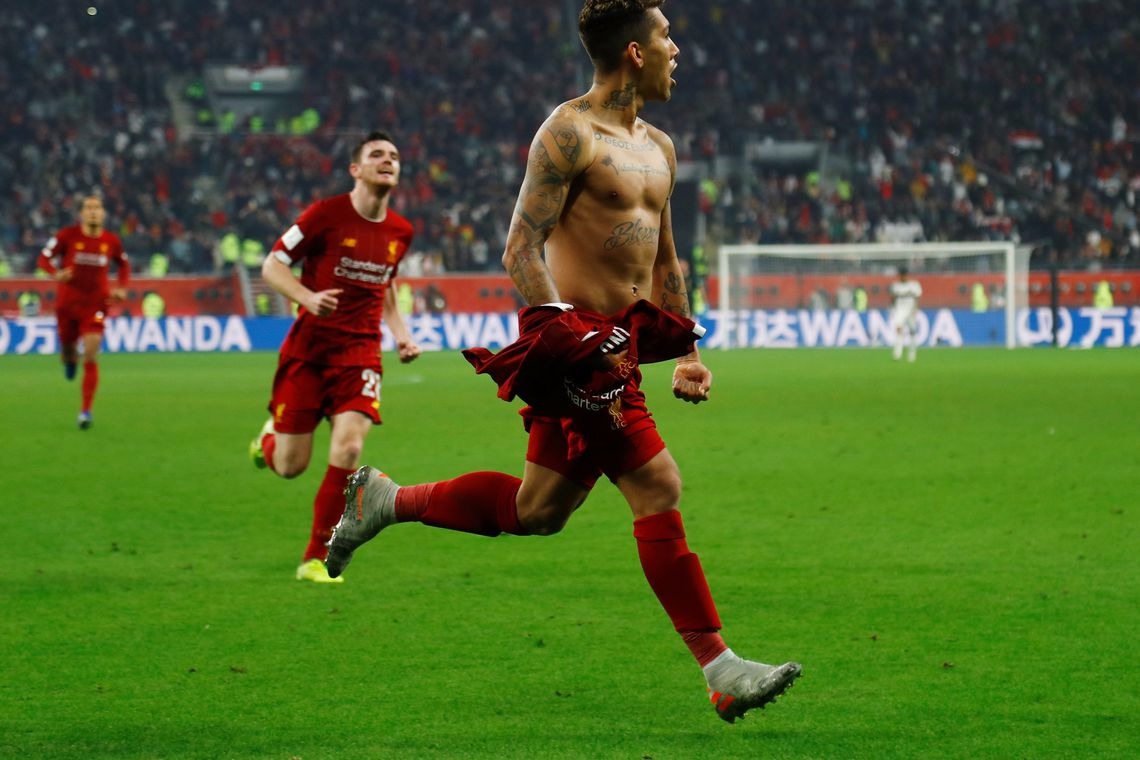 Liverpool vence Flamengo e conquista o mundo pela primeira vez REUTERS/Ibraheem Al Omari/Direitos reservados