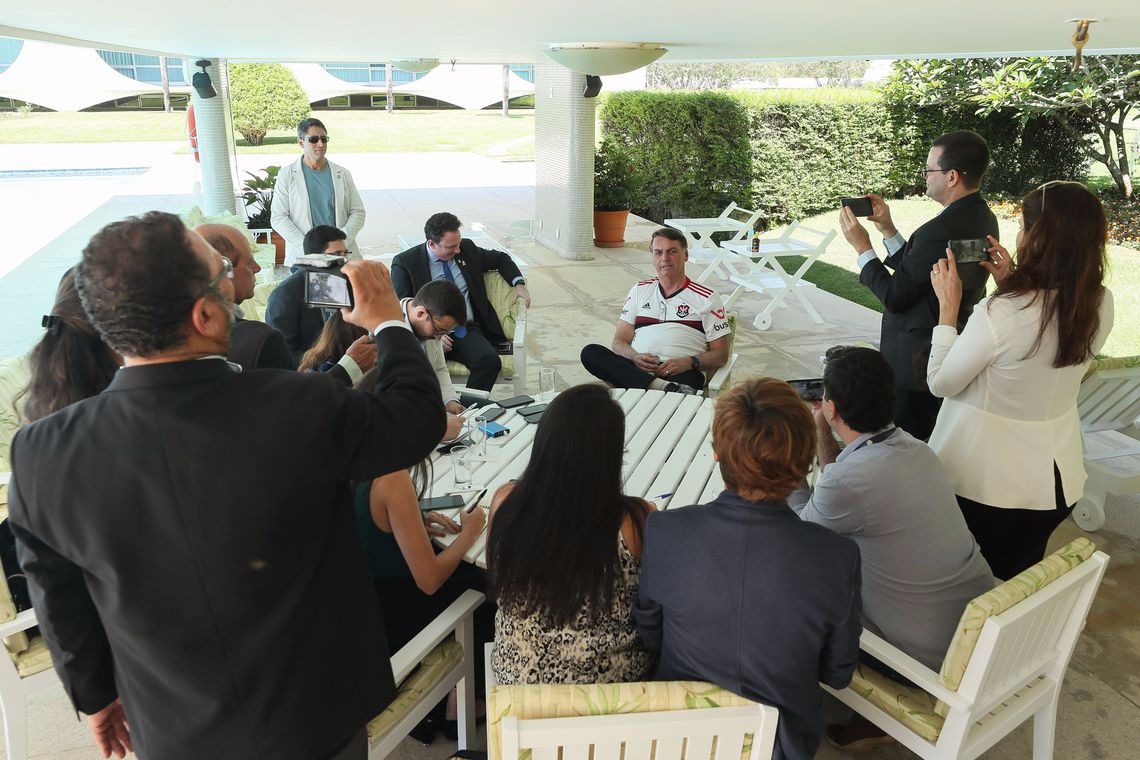 "Não tenho obsessão para formar partido", diz Bolsonaro Isac Nóbrega/PR