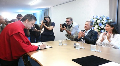 Nova diretoria da Santa Casa destaca apoio do Governo do Estado para garantir atendimento de qualidade aos pacientes