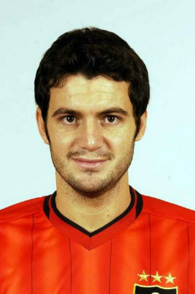 Fábio Pinto, que passou por Inter e Grêmio, na época em que defendia o Galatasaray, da Turquia Foto: Divulgação
