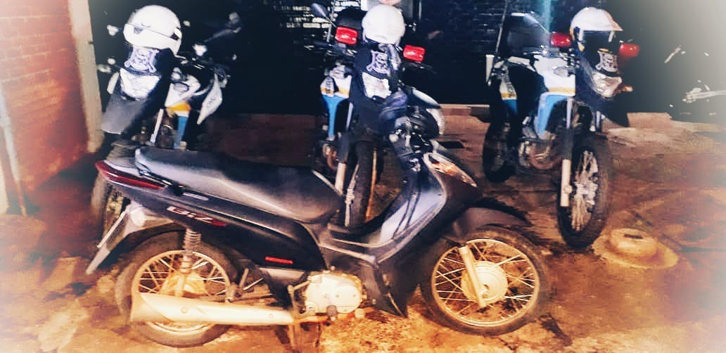 Guarda Municipal recupera Honda Biz furtada GMD/Divulgação