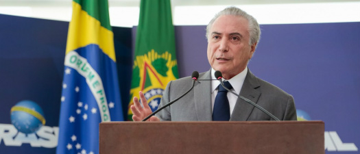 Temer nega que Segurança sairá do âmbito do Ministério da Justiça © Marcos Corrêa/PR