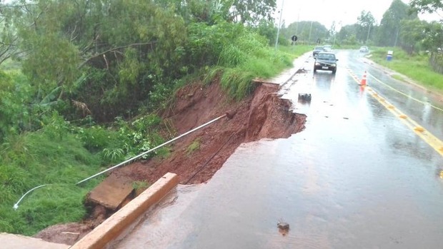 Chuva pesada deixa rastro de estragos em Ponta Porã
