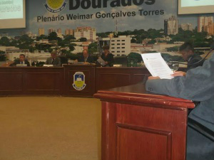 Idenor é reeleito para mais 2 anos na Câmara Presidente Idenor Machado é reeleito para o biênio 2015/16 - Foto: Gizele Almeida