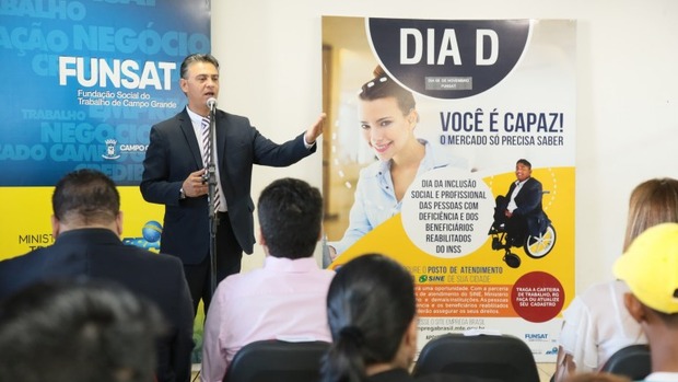 Com parcerias, Prefeitura oferta 100 vagas para Pessoas com Deficiência