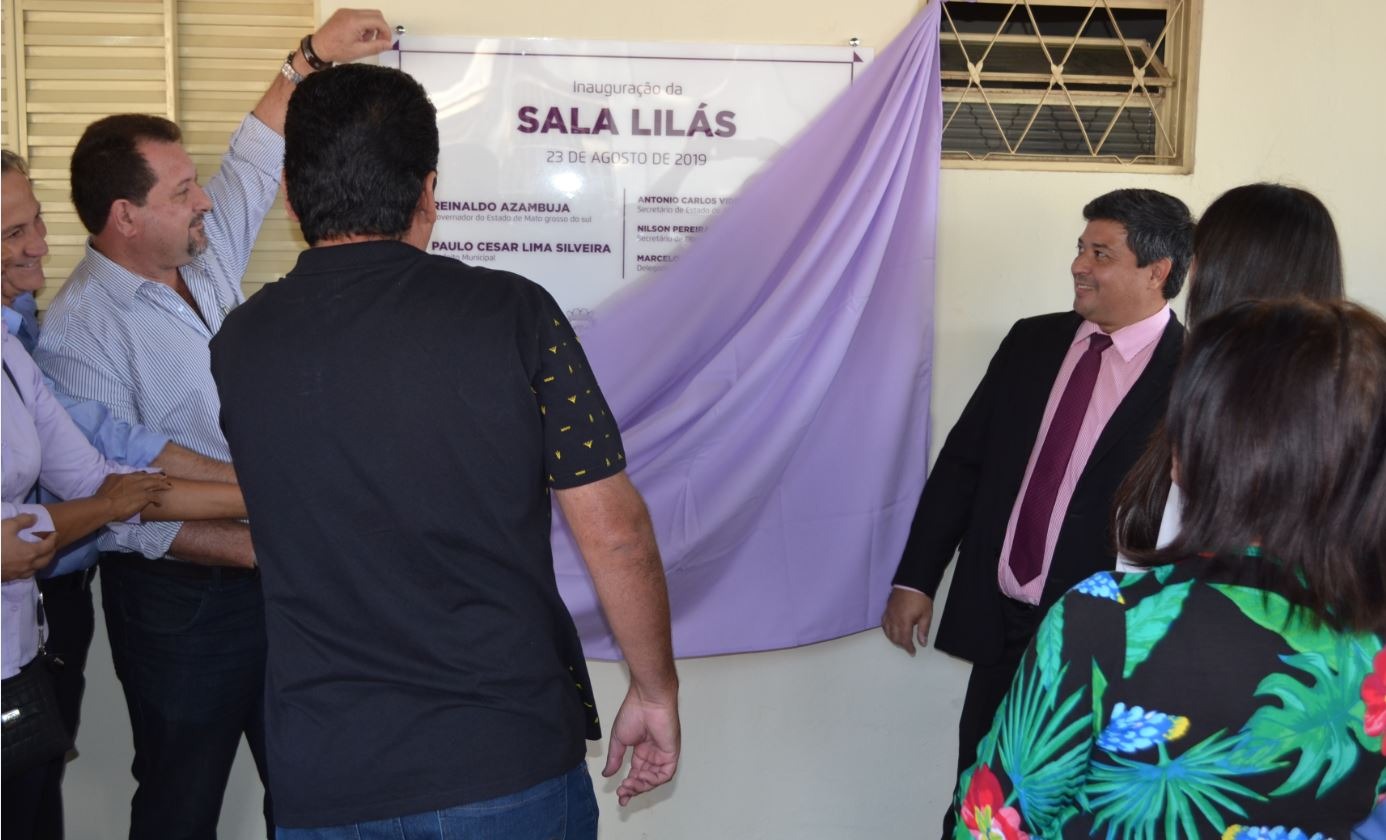 Sala Lilás de atendimento especializado é inaugurada em delegacia do interior Sala Lilás de atendimento especializado é inaugurada em delegacia do interior
