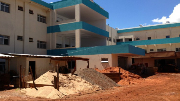 Hospital do Trauma com 50% das obras concluídas, deve ser entregue até junho