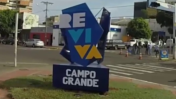 Reviva Campo Grande entra em contagem regressiva para ser entregue à população Reviva Campo Grande entra em contagem regressiva para ser entregue à população