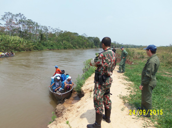 PMA e Policiamento Aéreo realizam operação preventiva a crimes ambientais no Pantanal