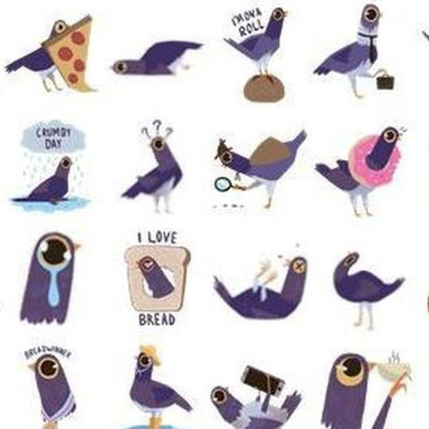 Qual a origem da Trash Dove, pomba roxa que invadiu o Facebook e virou até 'símbolo nazista' Cards com a pomba em várias situações podem ser usados para comentar no Facebook.
FACEBOOK/SYD WEILER