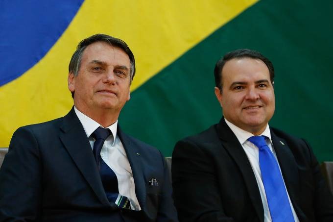 Jair Bolsonaro e Jorge Oliveira Carolina Antunes/PR