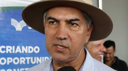 Governador Reinaldo Azambuja anunciou que um ramal irá conectar Maracaju

