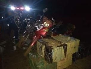DOF apreende três motocicletas utilizadas para transporte de maconha Divulgação