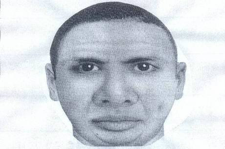 Retrato falado de suspeito de tentar estuprar e matar mexicana
Divulgação / Polícia Civil