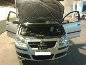 Veículo apreendido pelo DOF - Foto: Divulgação