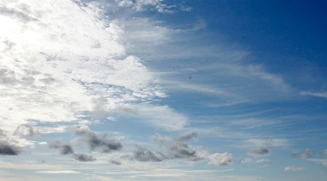 Semana começa com predomínio de sol e baixa umidade do ar