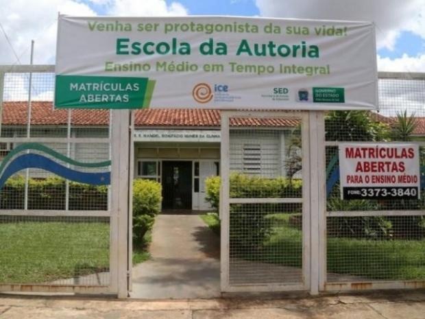 Escola do Jardim Tarumã em Campo Grande. Marcos Ermínio
