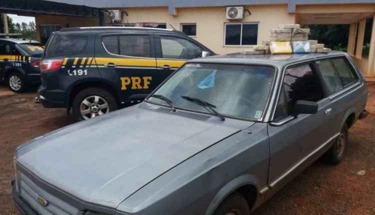 O flagrante ocorreu na BR-158. PRF/Divulgação