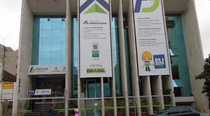 Funtrab promove mutirão em frente à Casa do Trabalhador nesta sexta
