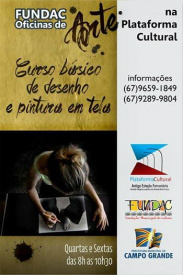 Fundac abre inscrições para curso básico de desenho e pintura em tela