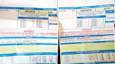 Moradores comemoram redução na conta de água com decreto da prefeitura para acabar com tarifa mínima