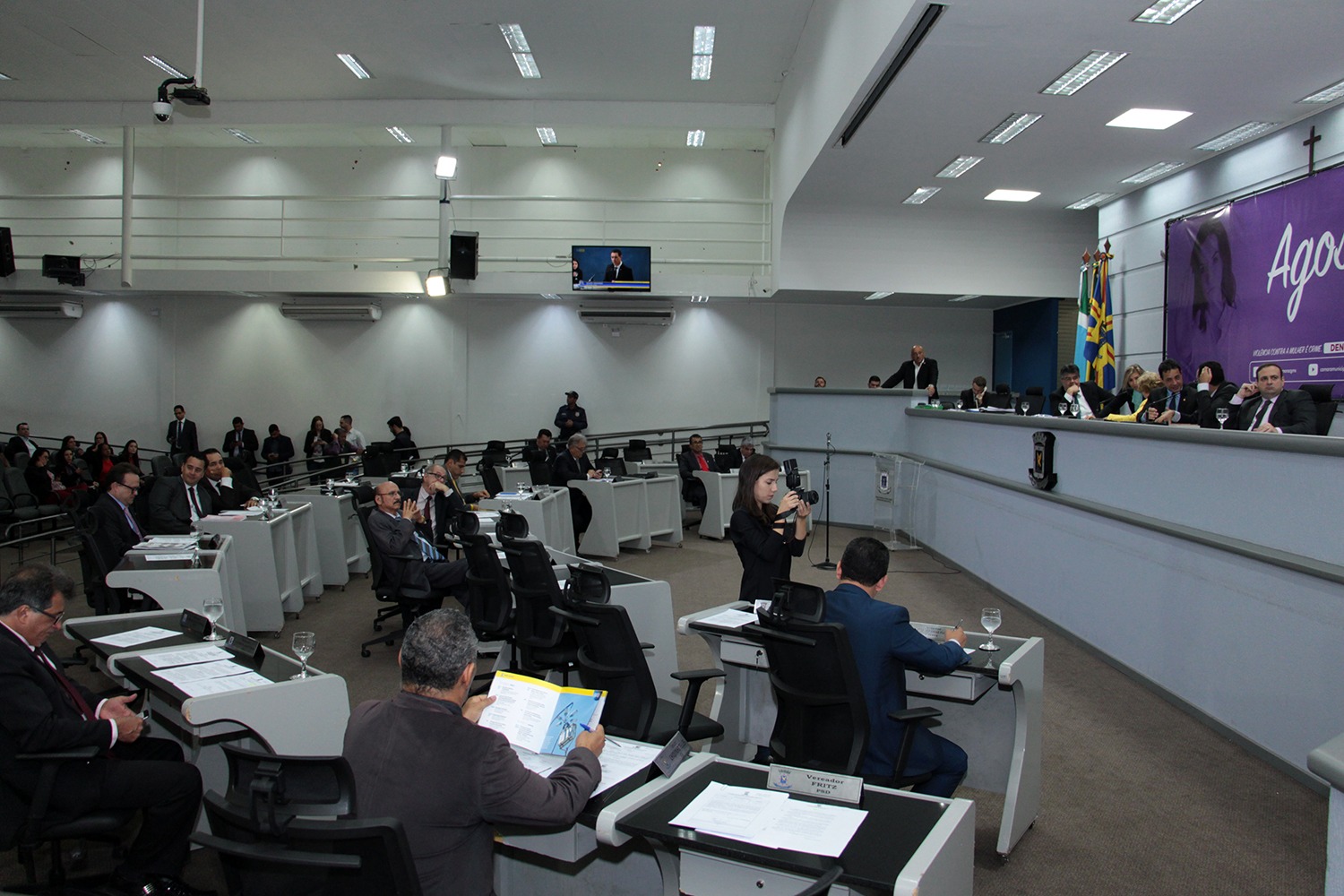 Vereadores votam sete projetos de lei na sessão de terça-feira