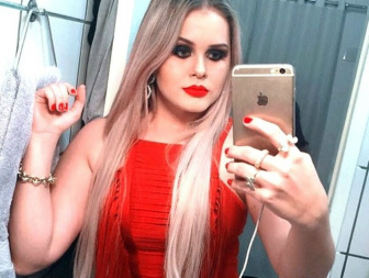Lidiane Leite se entrega à Polícia Federal / Reprodução