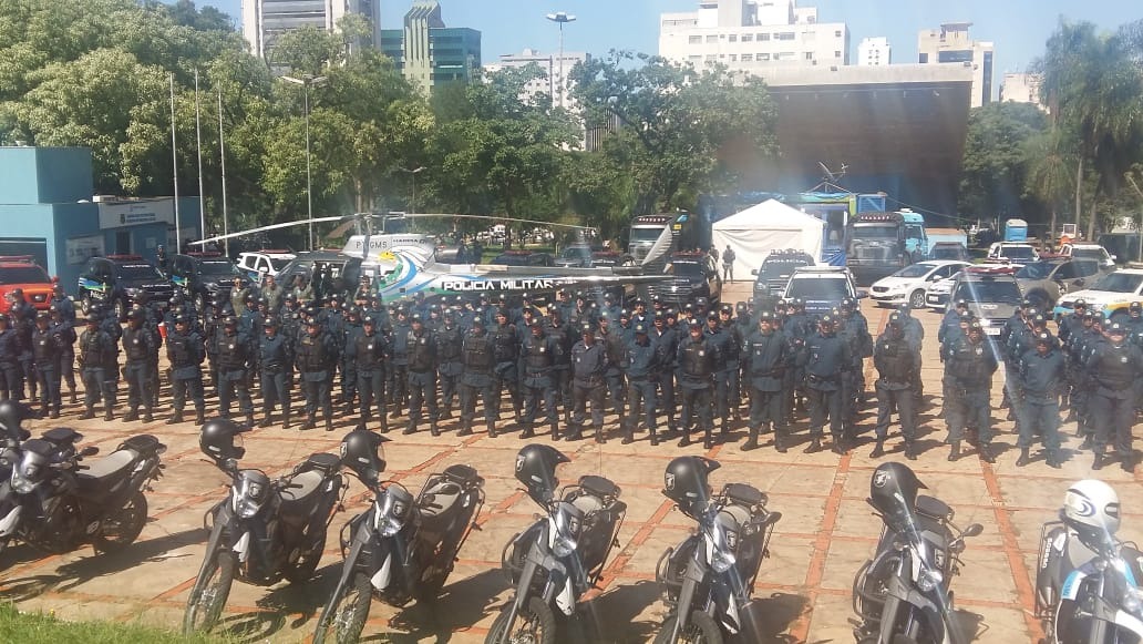 Segurança Pública reforça efetivo com 5 mil policiais para coibir crimes em MS