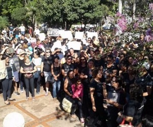 Protesto de trabalhadores da Omep e Seleta - Bruno Henrique
