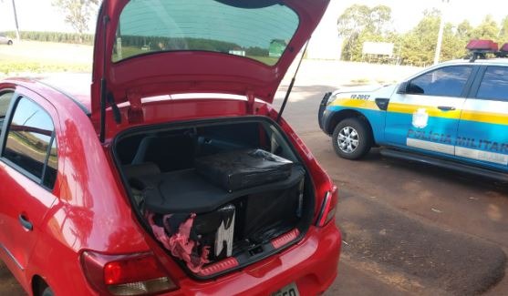 Polícia Militar apreende cigarros do Paraguai com destino a Campo Grande