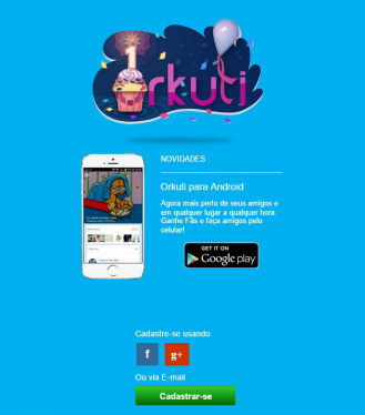 Rede social para “órfãos” do Orkut chega a 300 mil usuários Rede social para “órfãos” do Orkut chega a 300 mil usuários