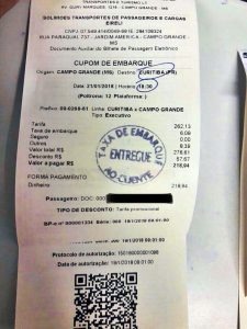 MS passa emitir bilhete de passagem eletrônico para transporte rodoviário