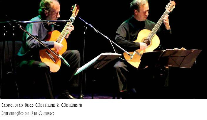 Dúo Orellana & Orlandini, do Chile, apresenta o show “Chile e Brasil em dois violões”