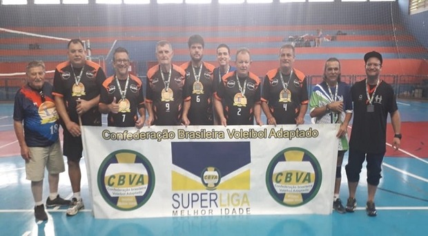 Ponta Porã traz uma medalha da final nacional da Superliga de Vôlei Adaptado Ponta Porã traz uma medalha da final nacional da Superliga de Vôlei Adaptado