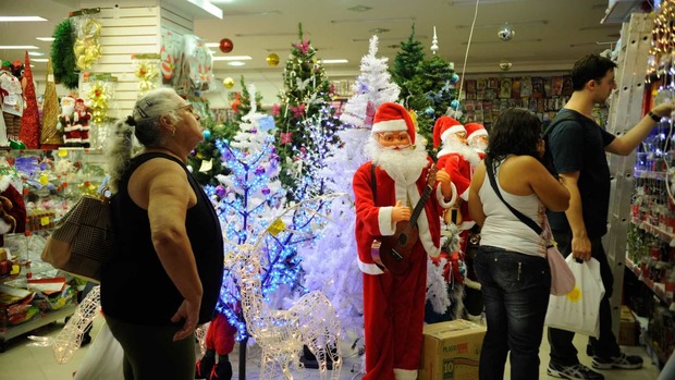 Com crescimento de 9,5%, vendas de Natal são as melhores desde 2014 Com crescimento de 9,5%, vendas de Natal são as melhores desde 2014