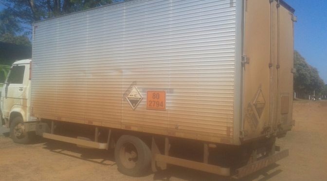 Empresa é autuada pela segunda vez por transporte ilegal de baterias