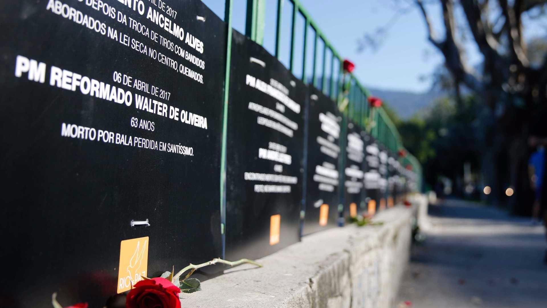 Não somos números', diz comandante-geral da PM-Rio Tânia Rêgo/Agência Brasil