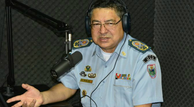 Entrevista com Comandante Geral da PM (Foto Edemi Rodrigues)