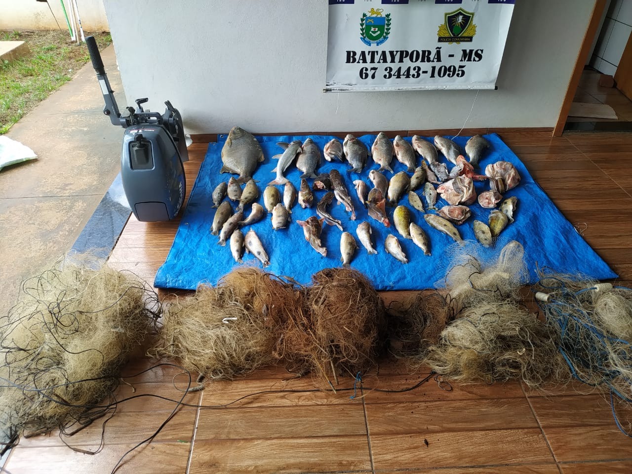 Ribeirinho é preso por capturar pescado acima da cota permitida