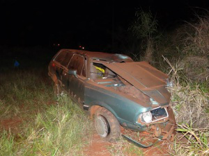 Acidente deixa vítima fatal em Rio Brilhante Acidente foi registrado na noite de sábado em Rio Brilhante - Foto: Osvaldo Duarte
